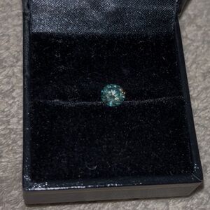 Moissanite 6.5mm Ice Blue Gemstone